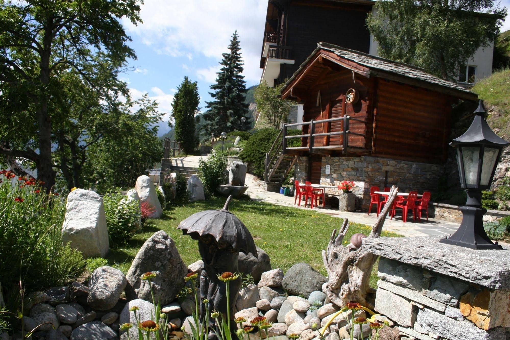 Hotel Alpenblick Zeneggen Exterior foto